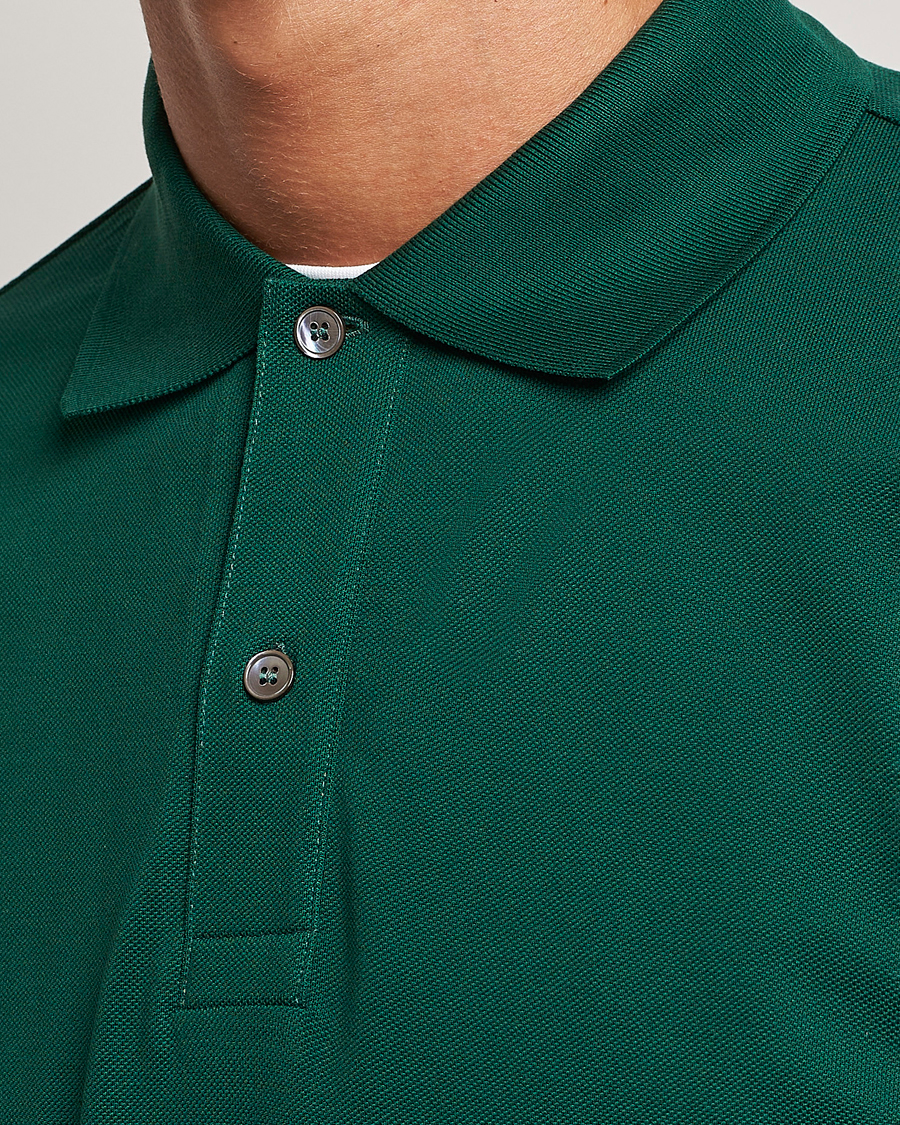 Herr | Pikéer | Paul Smith | Placket Stripe Polo Green