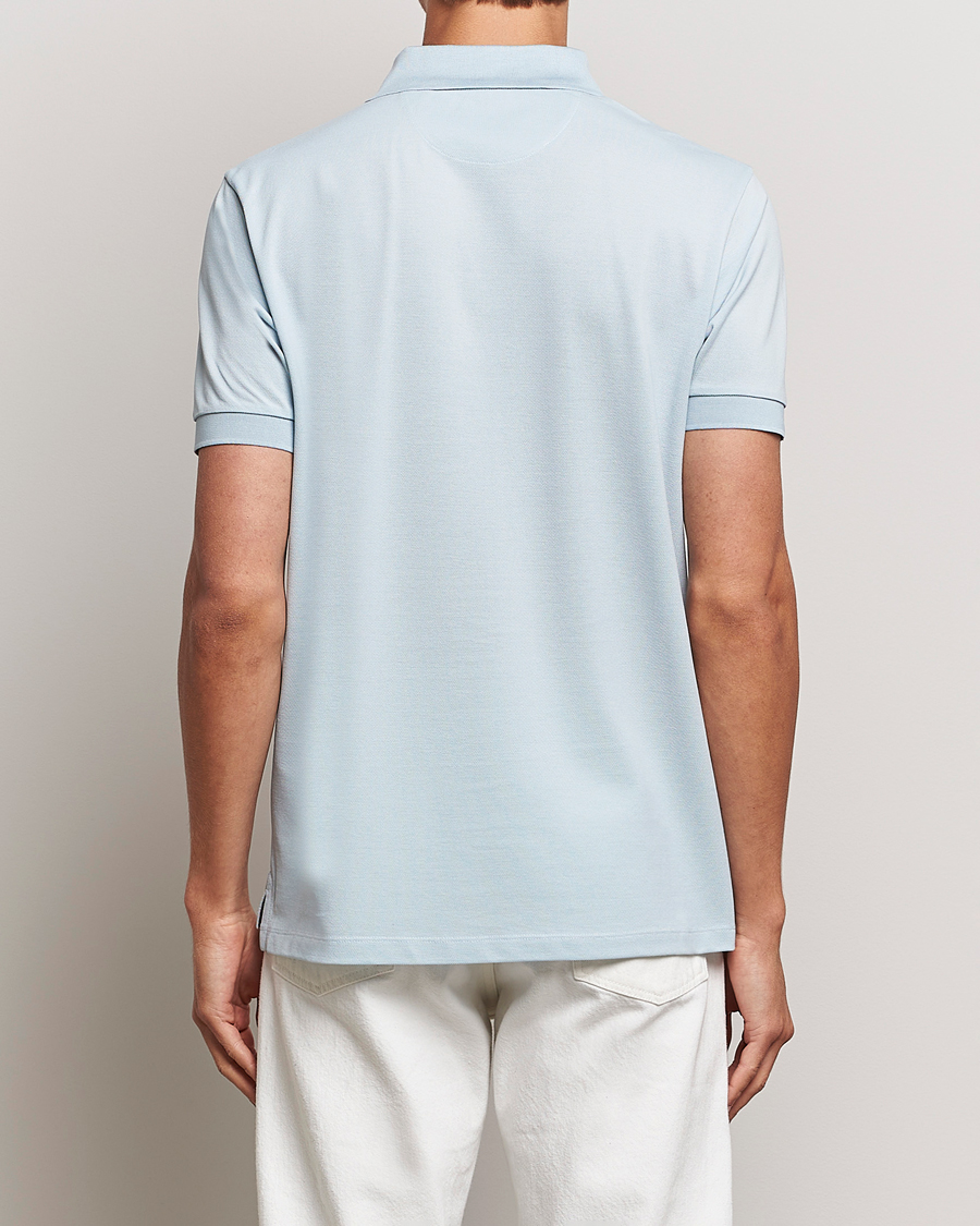 Herr | Pikéer | Paul Smith | Placket Stripe Polo Light Blue