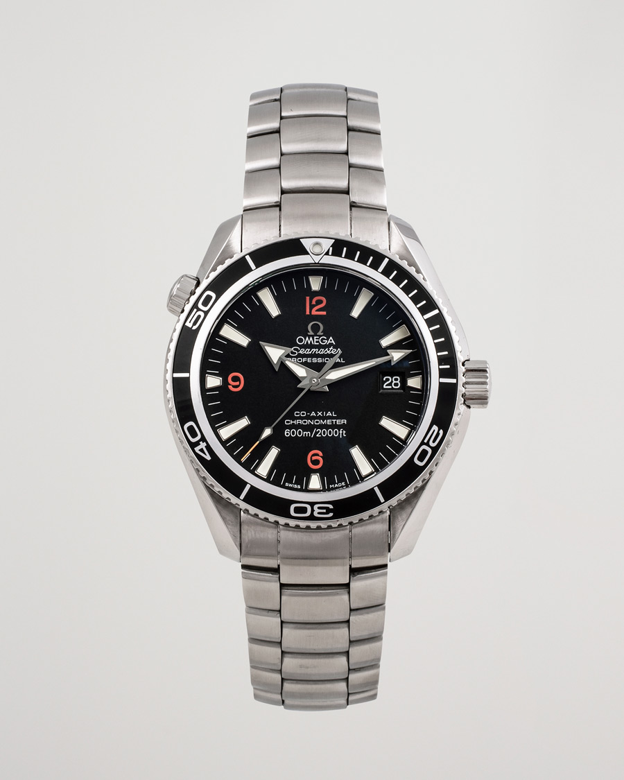 Herr | Omega Pre-Owned Seamaster Planet Ocean 2201.51.00 Steel Black | Omega Pre-Owned | Seamaster Planet Ocean 2201.51.00 Steel Black