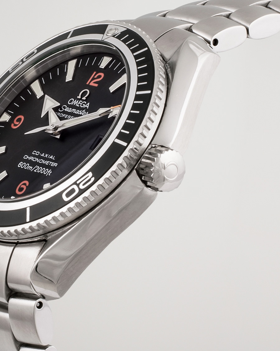 Herr | Omega Pre-Owned Seamaster Planet Ocean 2201.51.00 Steel Black | Omega Pre-Owned | Seamaster Planet Ocean 2201.51.00 Steel Black