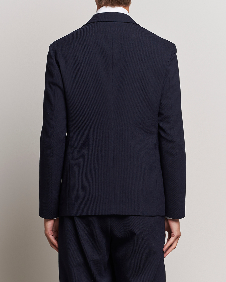Herr | Kavajer | Giorgio Armani | Wool Stretch Blazer Navy