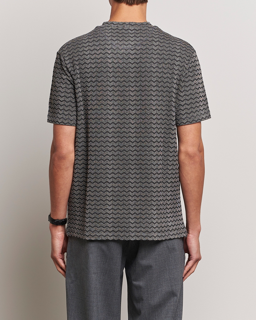 Herr | T-Shirts | Giorgio Armani | Jersey Chevron T-Shirt Taupe