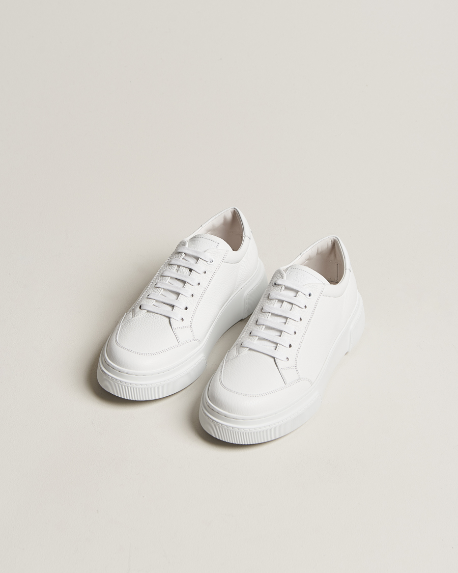 Herr | Giorgio Armani | Giorgio Armani | Deerskin Sneakers White