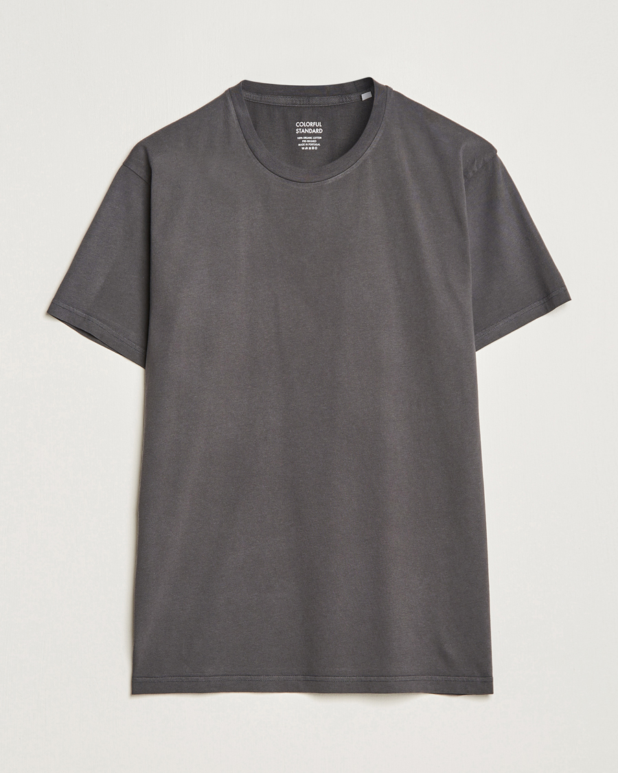 Herr | T-Shirts | Colorful Standard | Classic Organic T-Shirt Lava Grey
