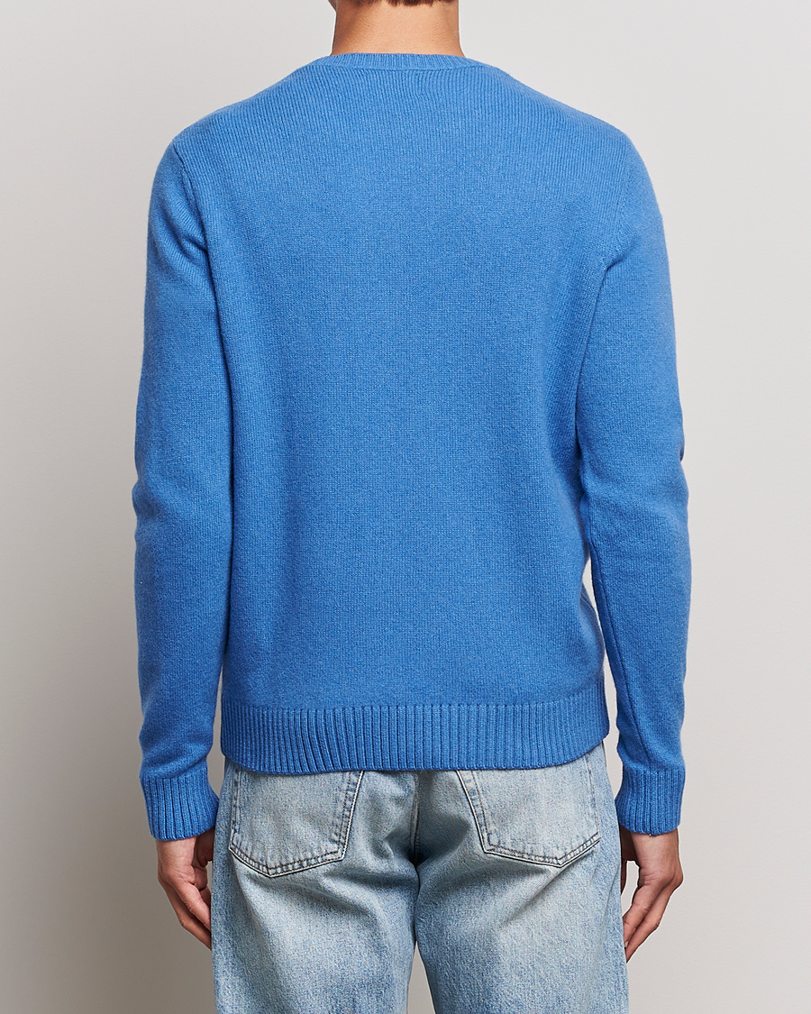 Herr | Tröjor | Colorful Standard | Classic Merino Wool Crew Neck Pacific Blue