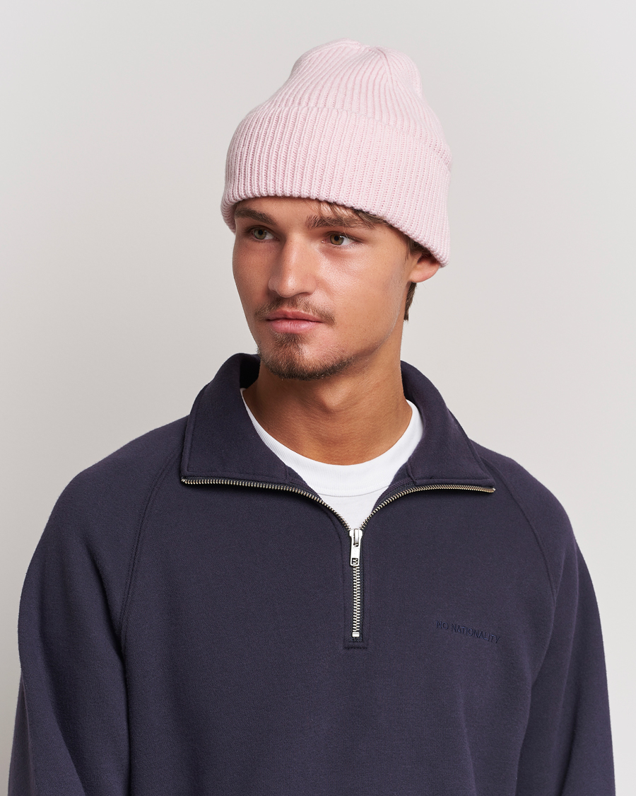 Herr | Colorful Standard Merino Wool Beanie Faded Pink | Colorful Standard | Merino Wool Beanie Faded Pink