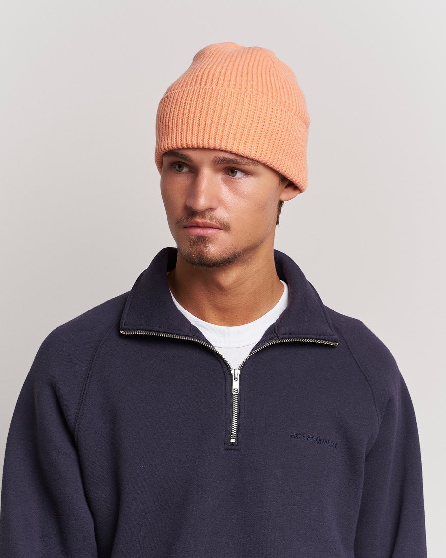 Herr | Colorful Standard Merino Wool Beanie Sandstone Orange | Colorful Standard | Merino Wool Beanie Sandstone Orange