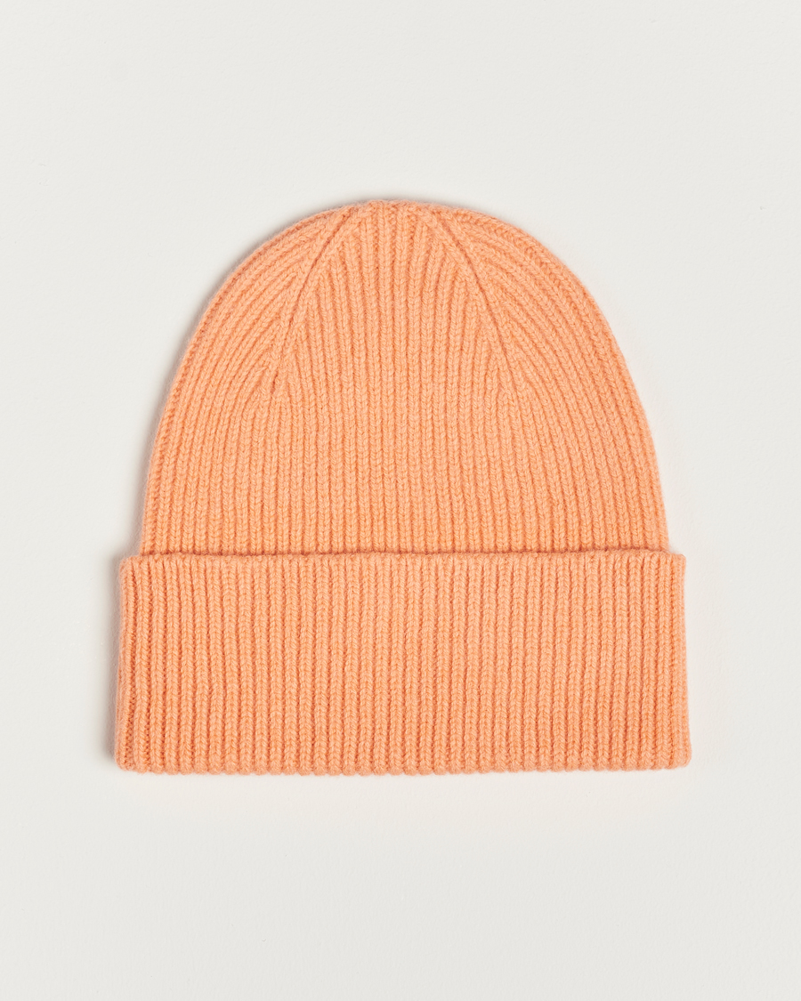 Herr | Colorful Standard Merino Wool Beanie Sandstone Orange | Colorful Standard | Merino Wool Beanie Sandstone Orange