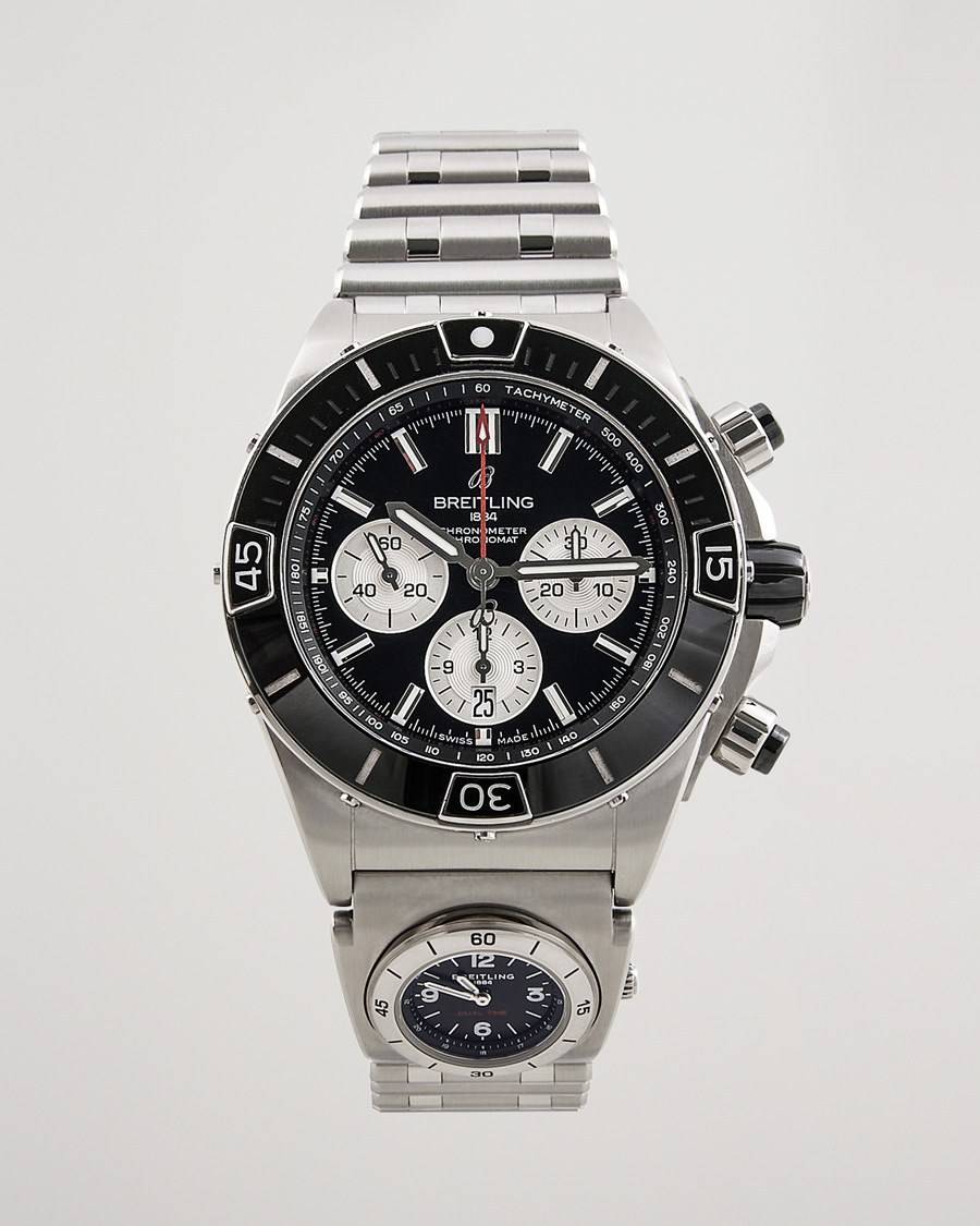 Herr | Breitling Pre-Owned Super Chronomat B01 44 Steel Black | Breitling Pre-Owned | Super Chronomat B01 44 Steel Black