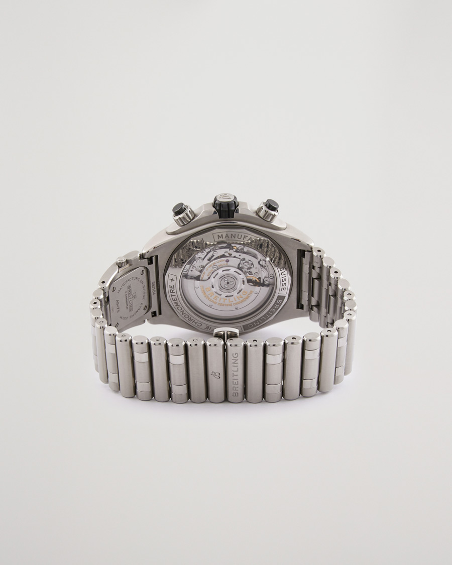 Begagnad |  | Breitling Pre-Owned | Super Chronomat B01 44 Steel Black