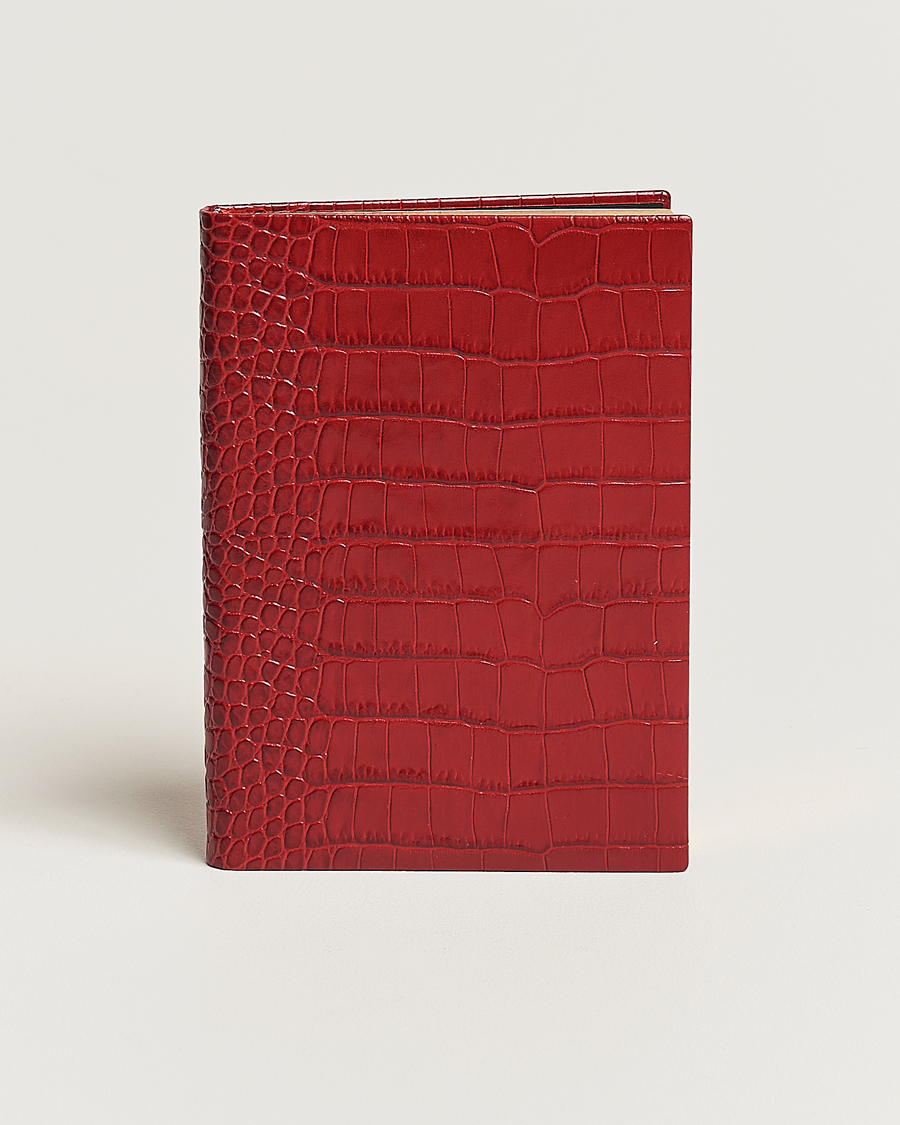 Herr | Smythson Mara Leather Soho Notebook Red | Smythson | Mara Leather Soho Notebook Red