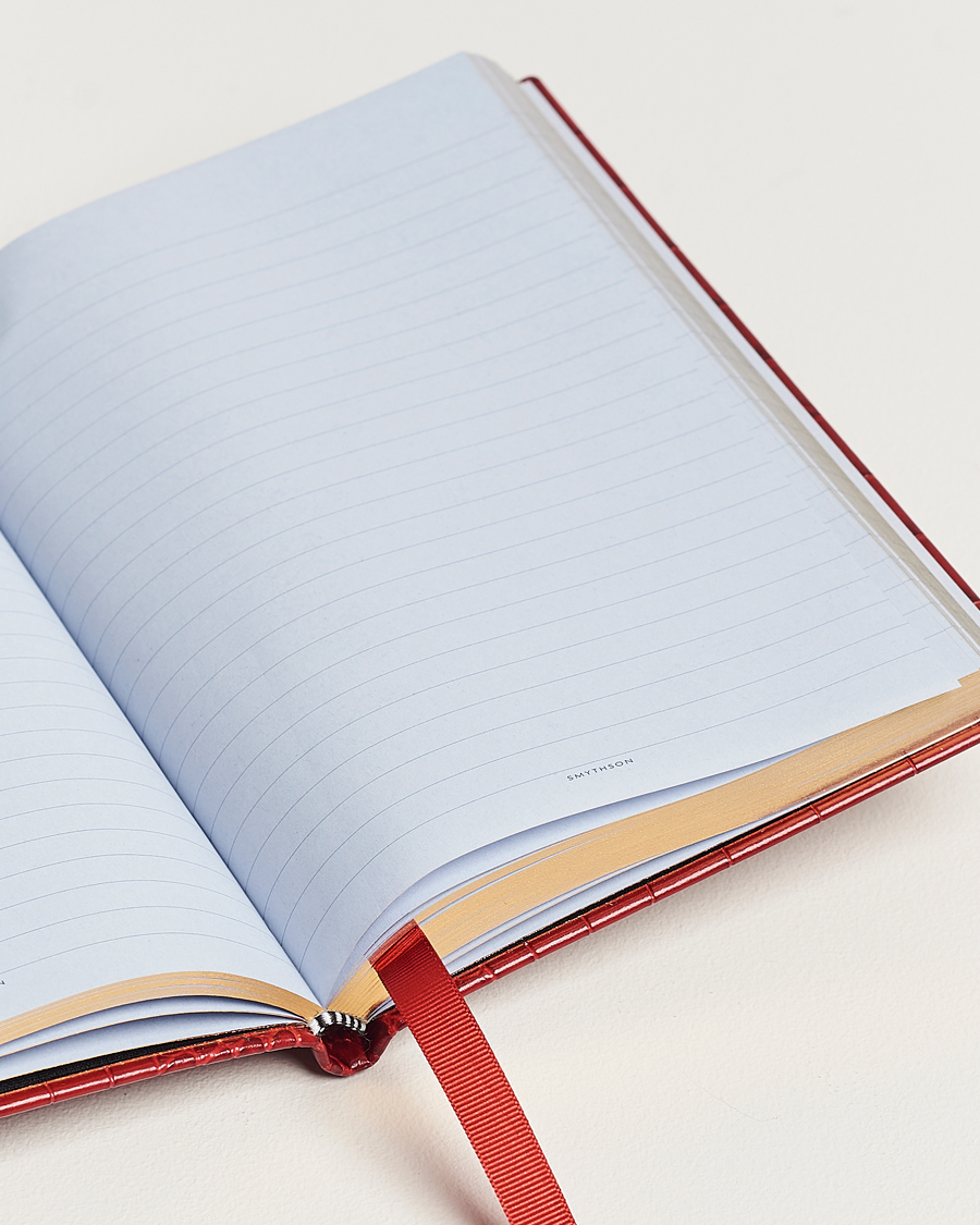 Herr | Smythson Mara Leather Soho Notebook Red | Smythson | Mara Leather Soho Notebook Red