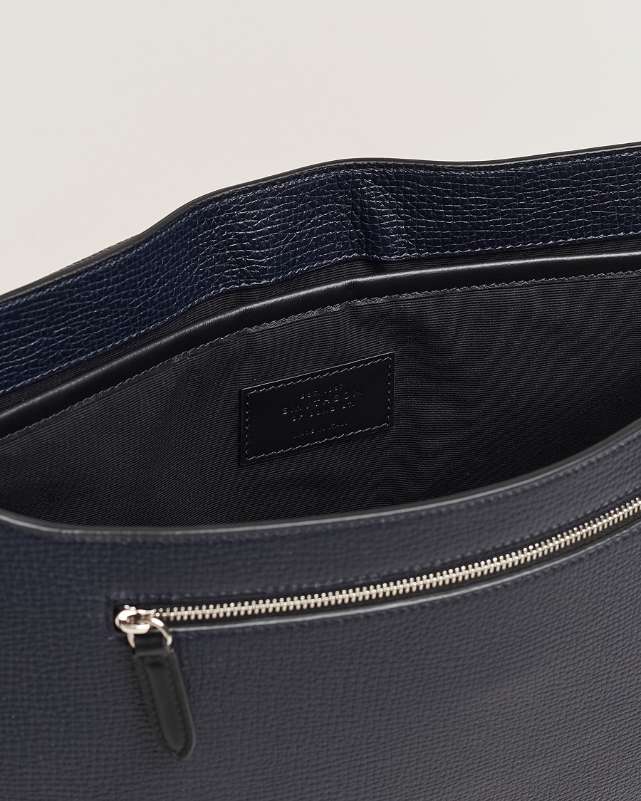 Herr | Smythson Ludlow Messenger Bag Navy | Smythson | Ludlow Messenger Bag Navy