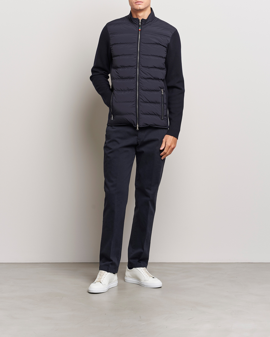 Herr | Jackor | Orlebar Brown | Wallace Hybrid Padded Jacket Night Iris
