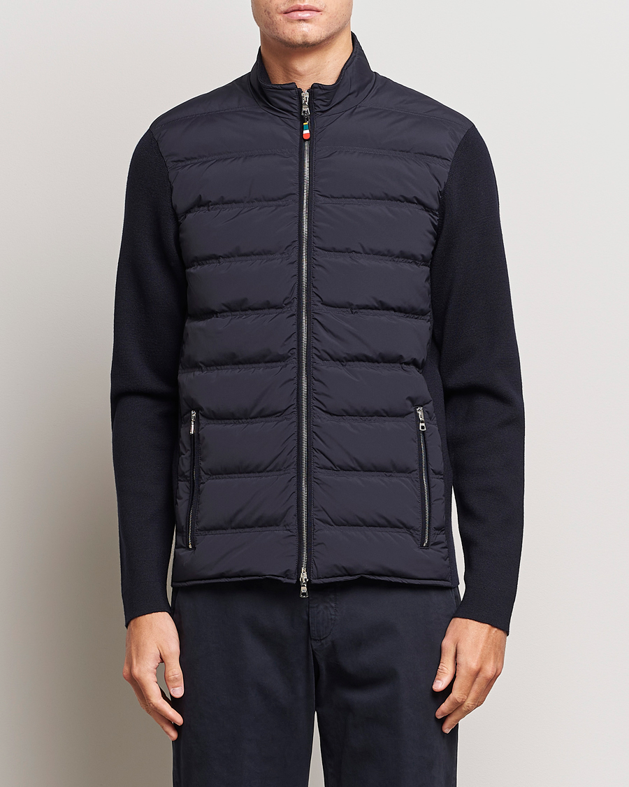 Herr |  | Orlebar Brown | Wallace Hybrid Padded Jacket Night Iris