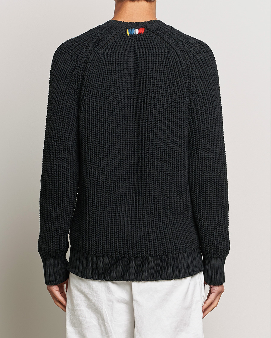 Herr | Tröjor | Orlebar Brown | Lipen Cable Sweater Black