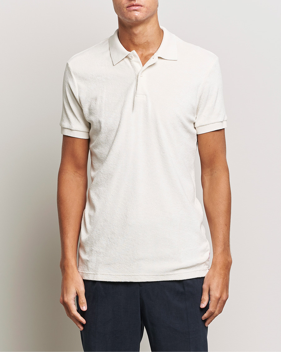 Herr | Orlebar Brown | Orlebar Brown | Jarrett Towelling Polo Matchstick