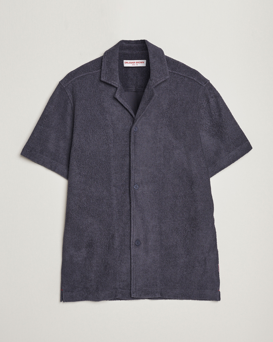 Herr | Pikéer | Orlebar Brown | Howell Buttoned Poloshirt Piranha Grey