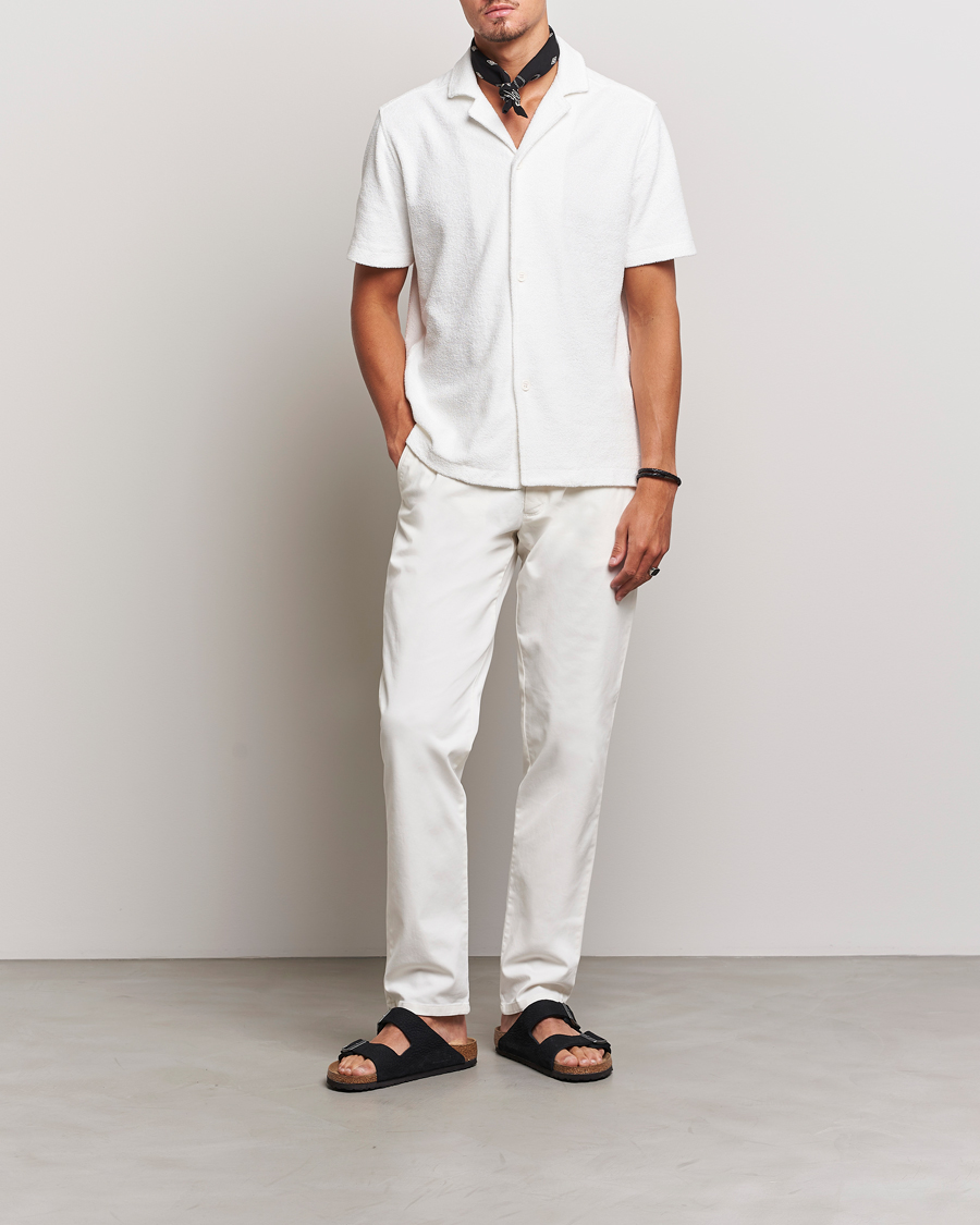 Herr | Pikéer | Orlebar Brown | Howell Buttoned Poloshirt Sea Mist