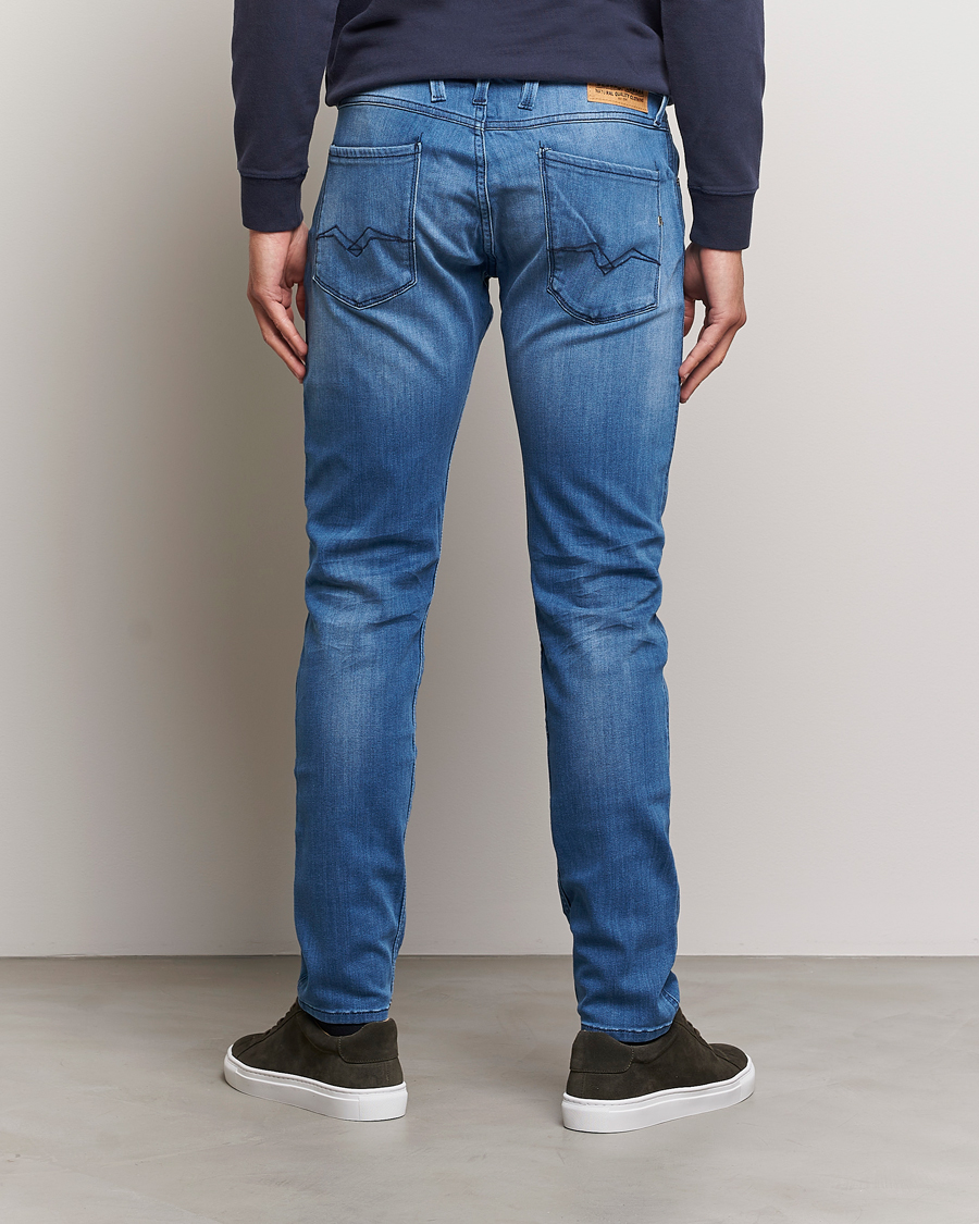 Herr | Jeans | Replay | Anbass Powerstretch Jeans Dark Blue