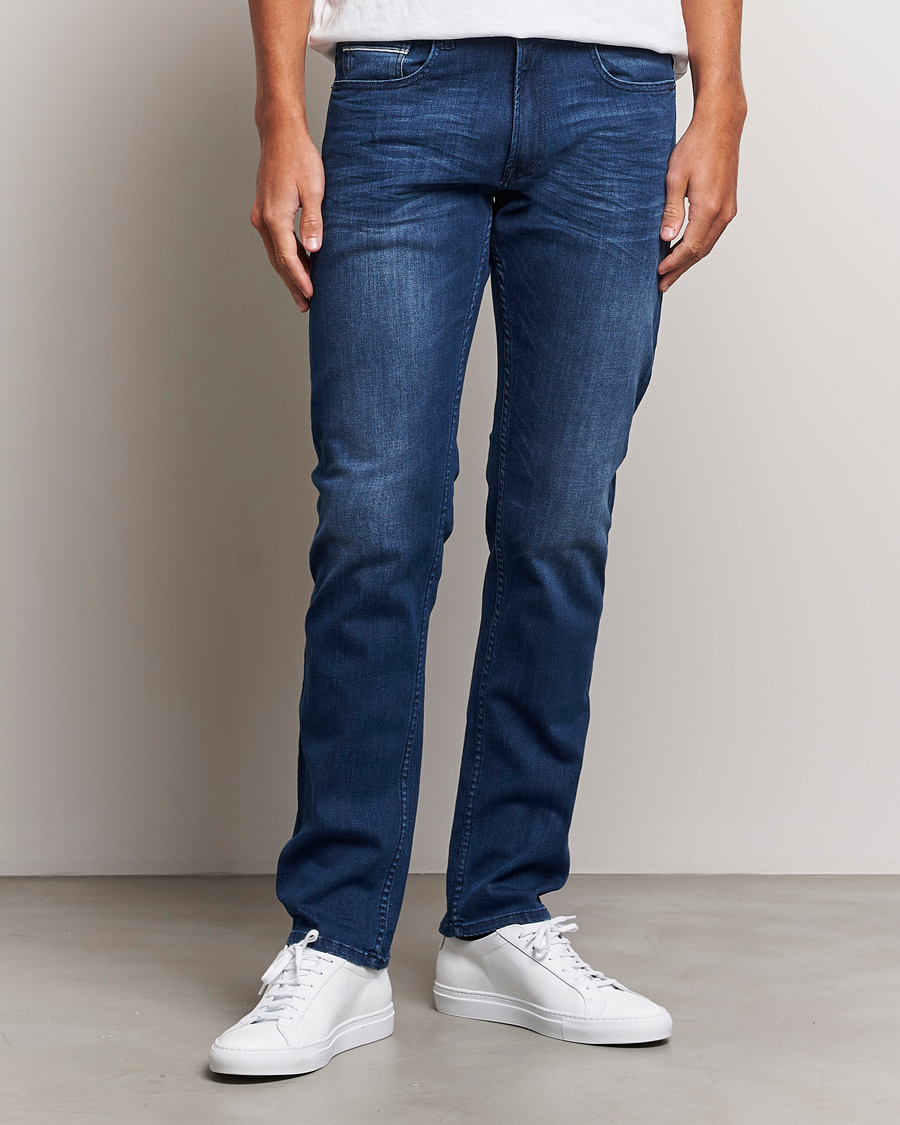 Herr | Jeans | Replay | Grover Powerstretch Jeans Dark Blue