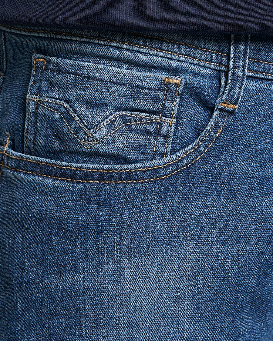 Herr | Jeans | Replay | Rocco Tapered Stretch Jeans Medium Blue