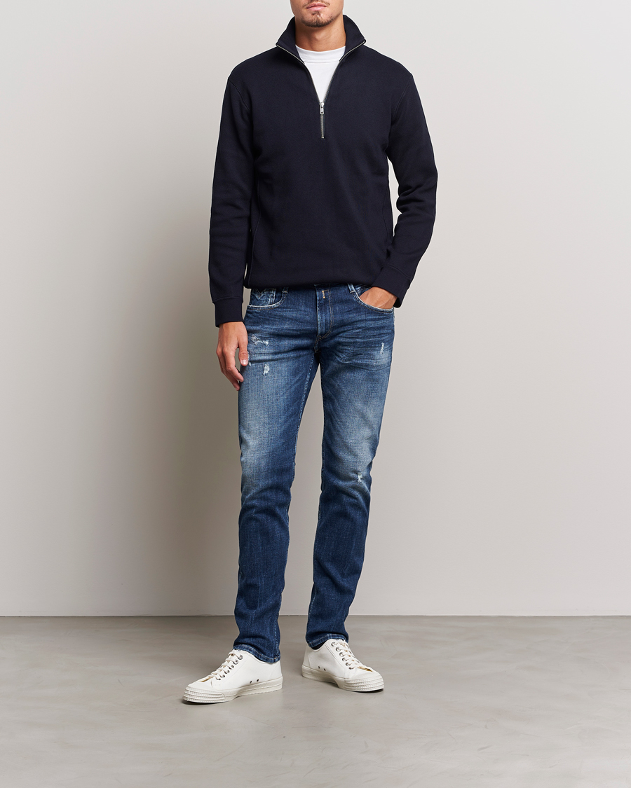 Herr | Jeans | Replay | Anbass 5 Years Wash Jeans Dark Blue