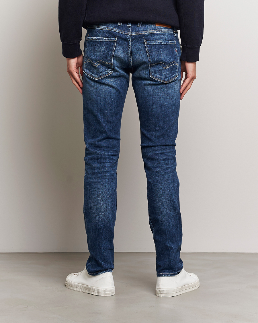 Herr | Jeans | Replay | Anbass 5 Years Wash Jeans Dark Blue