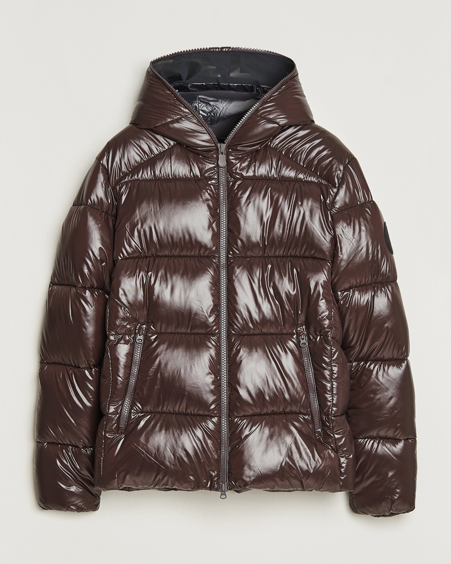 Herr | Jackor | Save The Duck | Edgard Padded Puffer Brown Black