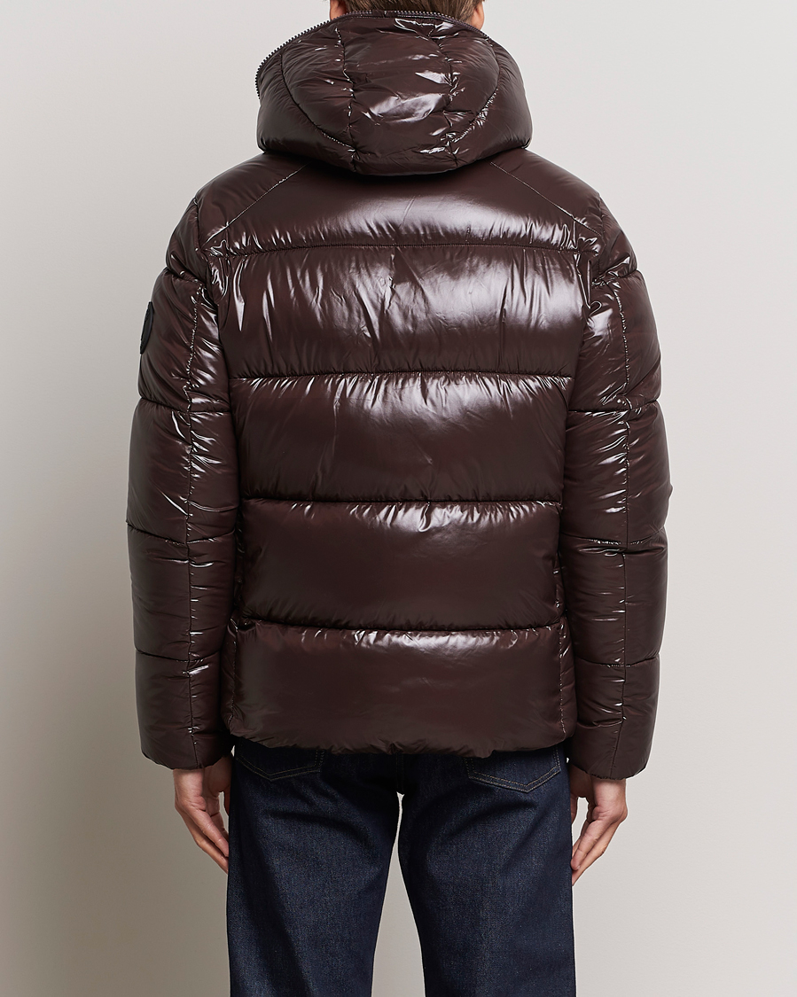 Herr | Jackor | Save The Duck | Edgard Padded Puffer Brown Black