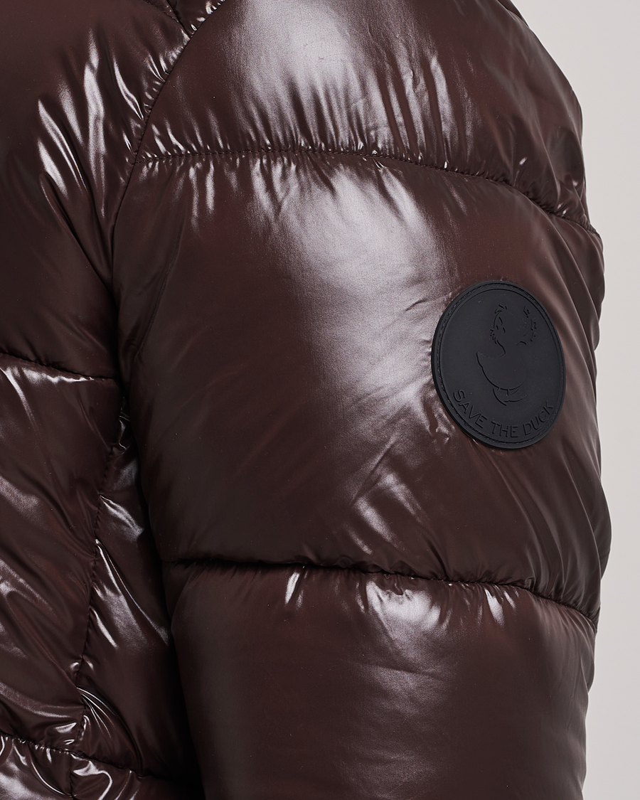 Herr | Jackor | Save The Duck | Edgard Padded Puffer Brown Black