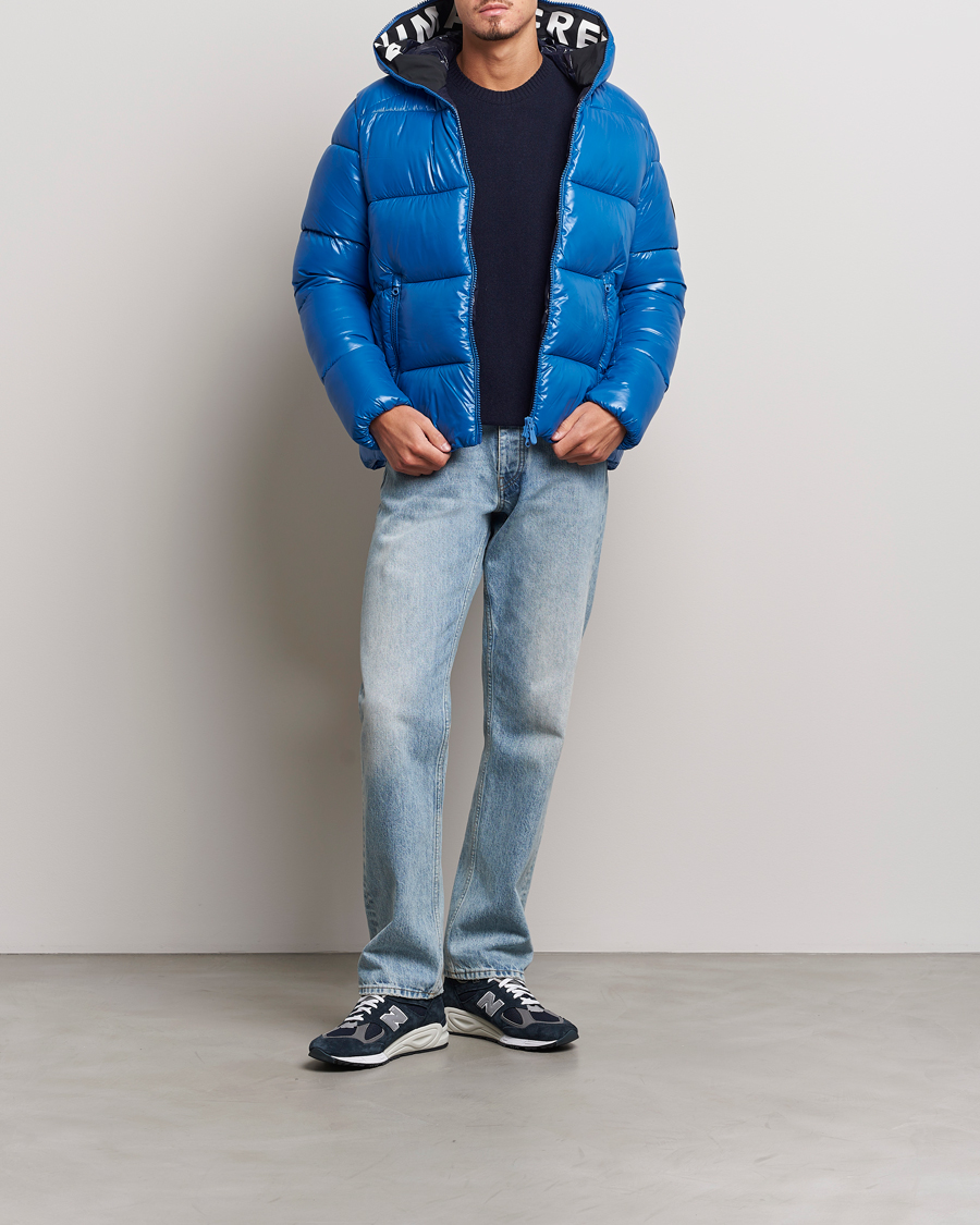 Herr | Jackor | Save The Duck | Edgard Padded Puffer Blue Berry