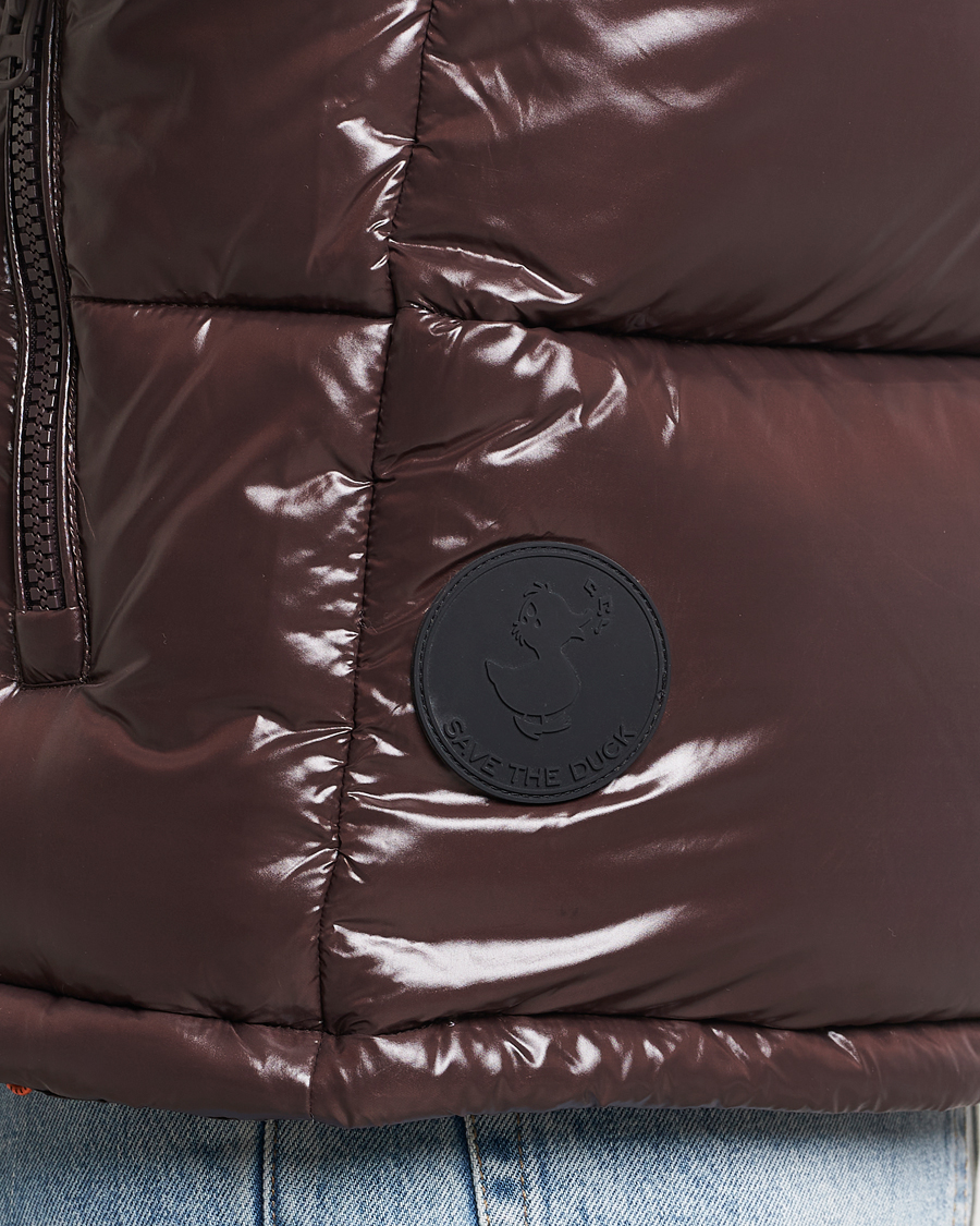 Herr | Jackor | Save The Duck | Ailantus Padded Puffer Vest Brown Black
