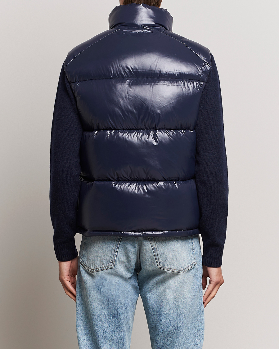 Herr | Jackor | Save The Duck | Ailantus Padded Puffer Vest Blue Black