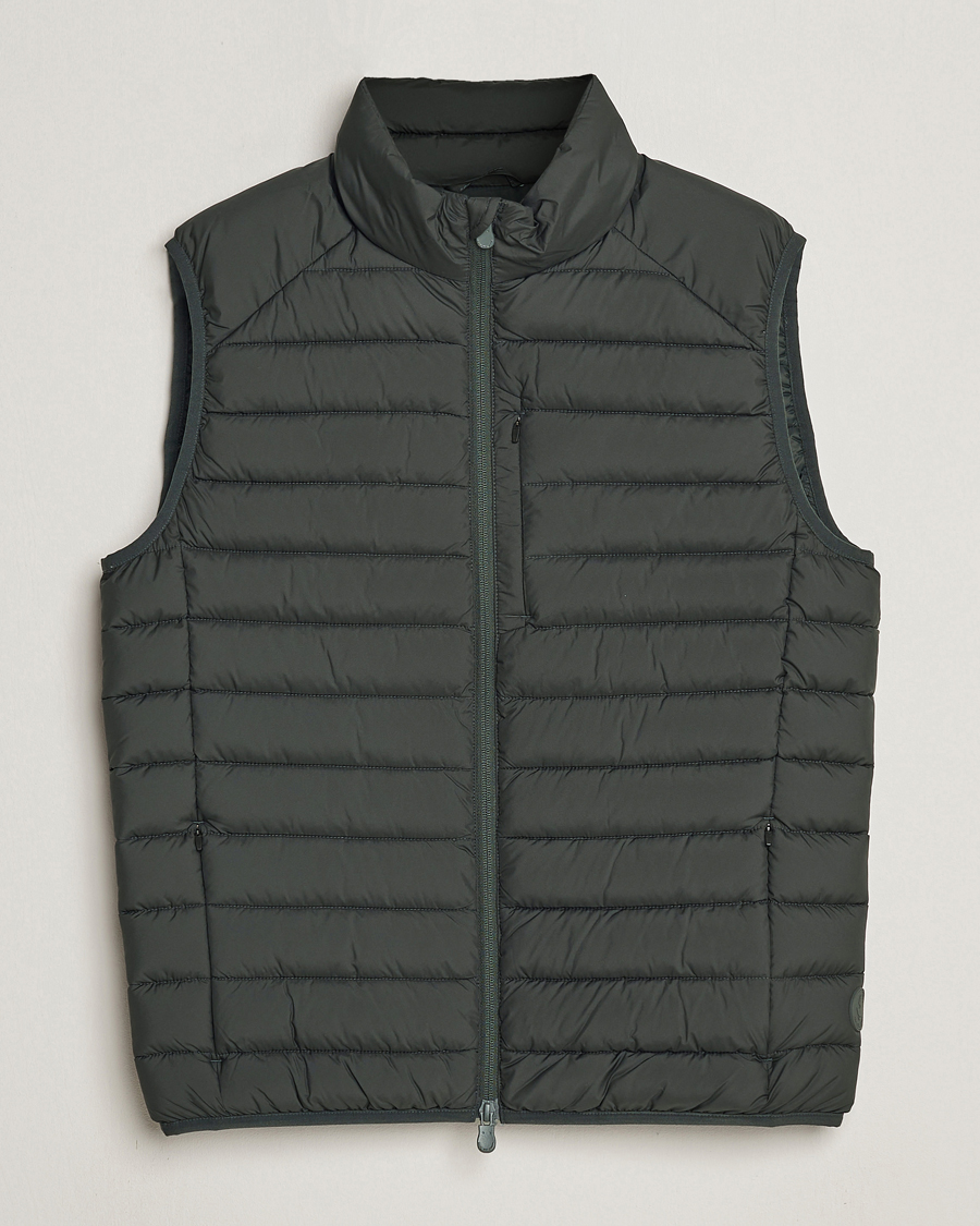 Herr | Jackor | Save The Duck | Rhus Matt Lightweight Vest Green Black
