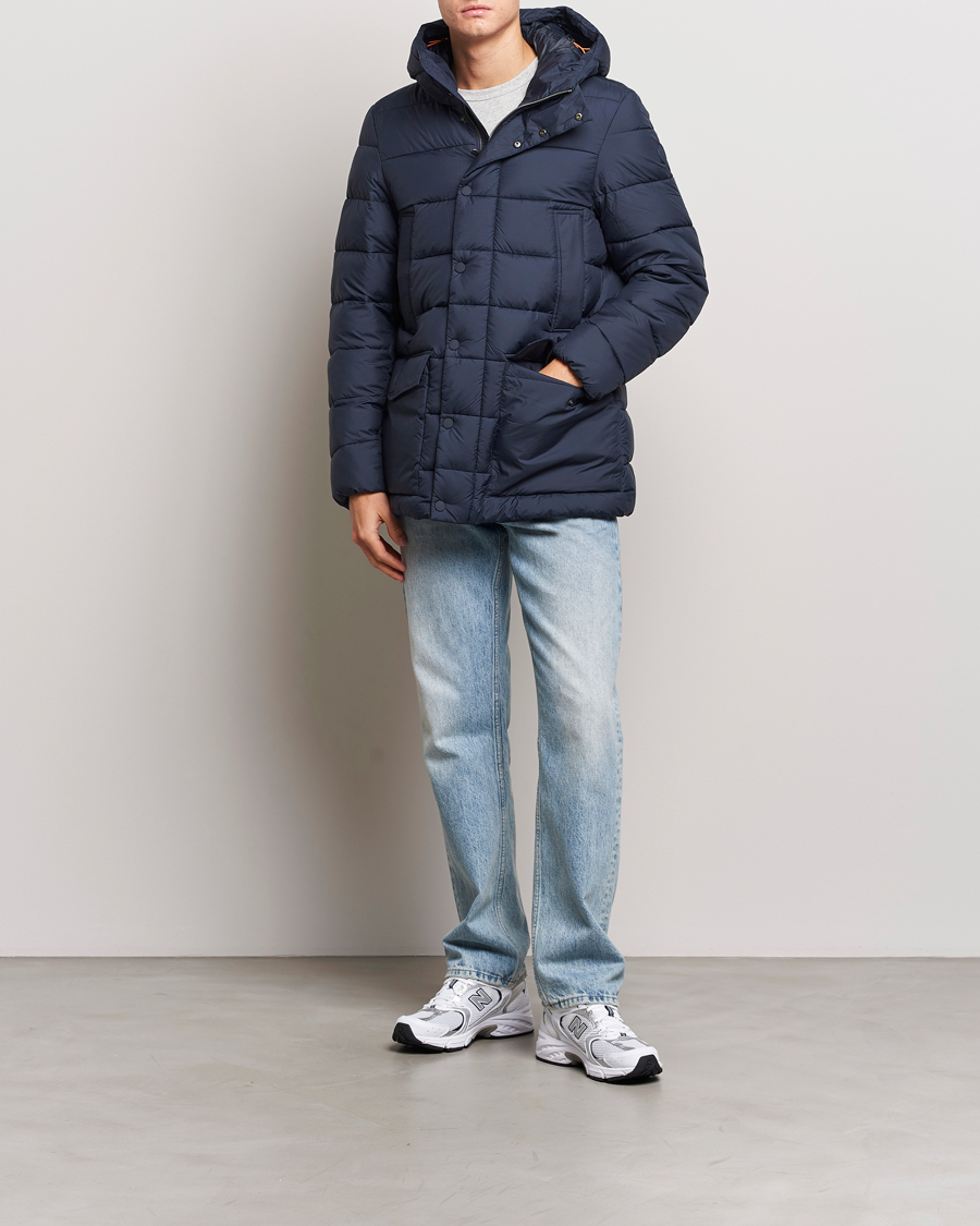Herr | Jackor | Save The Duck | Galium Matt Lightweight Jacket Blue Black