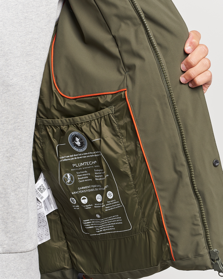 Herr | Jackor | Save The Duck | Alter Short Arctic Parka Laurel Green