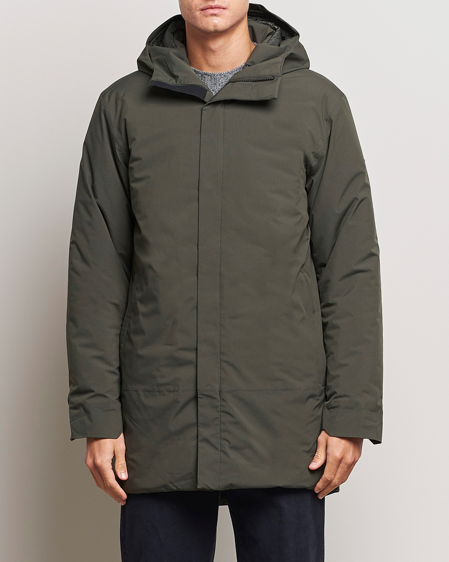 Herr | Parkas | Scandinavian Edition | Loft Waterproof Padded Coat Dark Olive