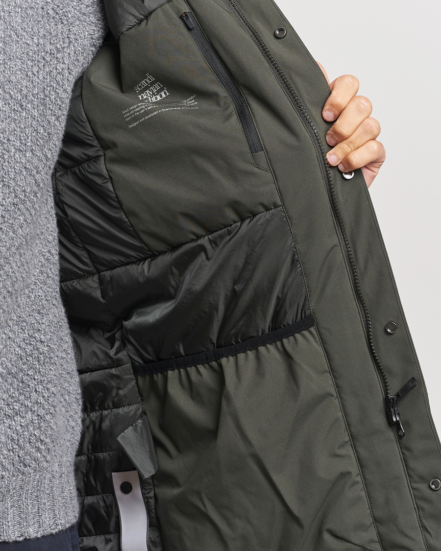 Herr | Jackor | Scandinavian Edition | Loft Waterproof Padded Coat Dark Olive