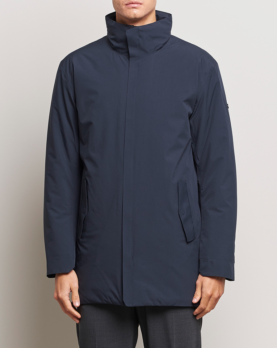 Herr | Jackor | Scandinavian Edition | Town Waterproof Lightweight Coat Midnight Blue