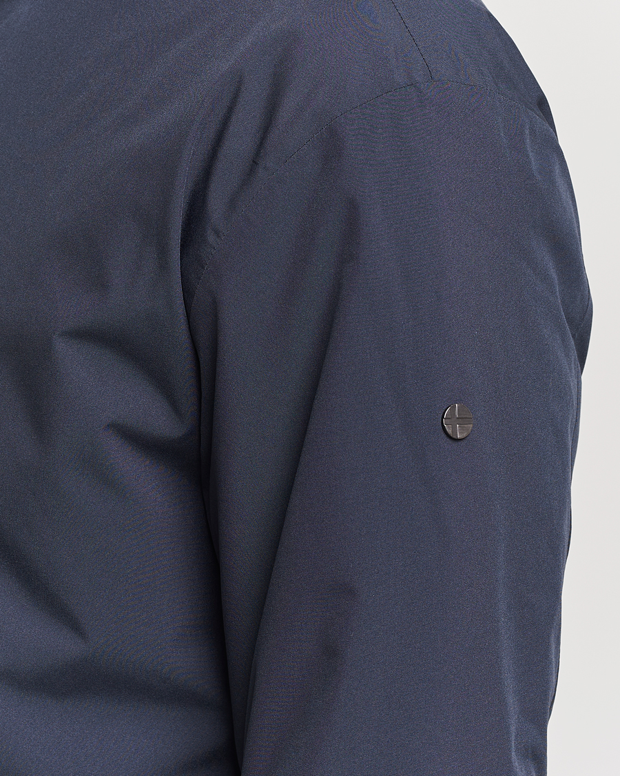 Herr | Jackor | Scandinavian Edition | Town Waterproof Lightweight Coat Midnight Blue