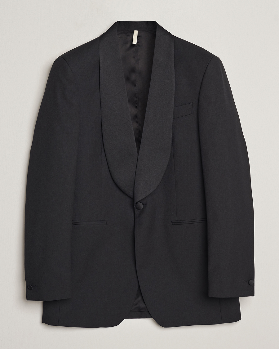 Herr | Kavajer | Sunflower | Shawl Collar Tuxedo Jacket Black