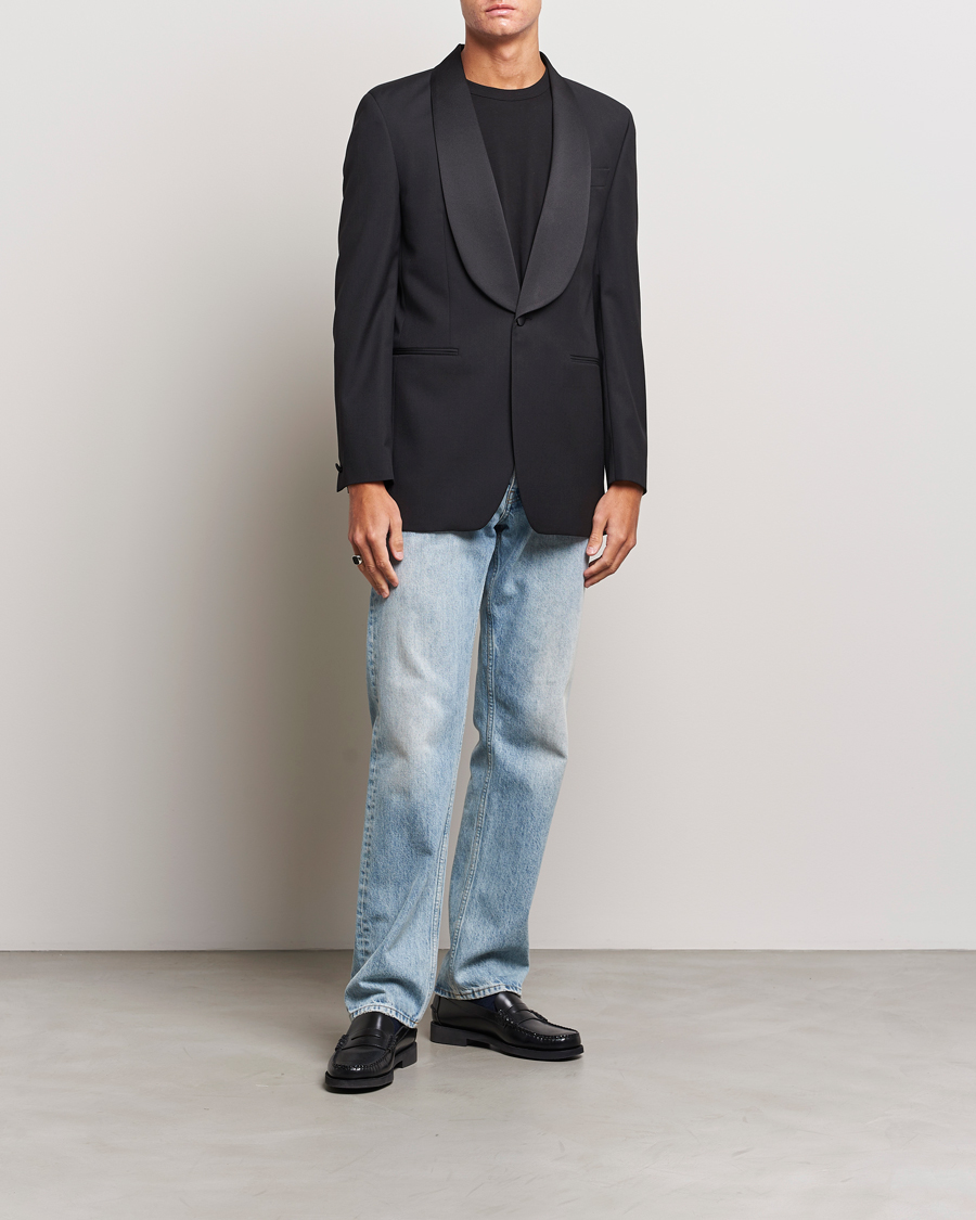 Herr | Kavajer | Sunflower | Shawl Collar Tuxedo Jacket Black