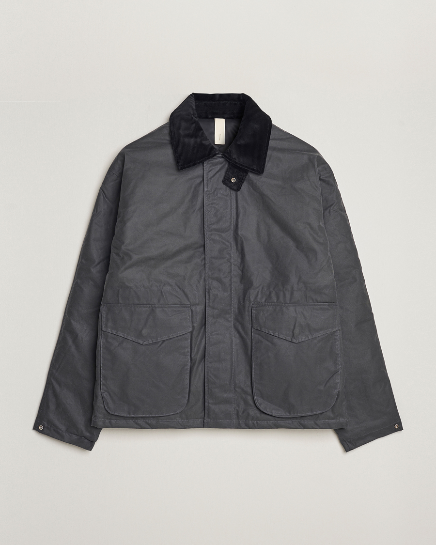 Herr | Jackor | Sunflower | Waxed Short Jacket Black