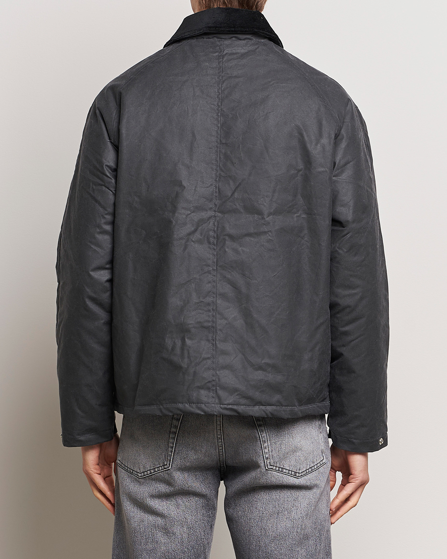 Herr | Jackor | Sunflower | Waxed Short Jacket Black