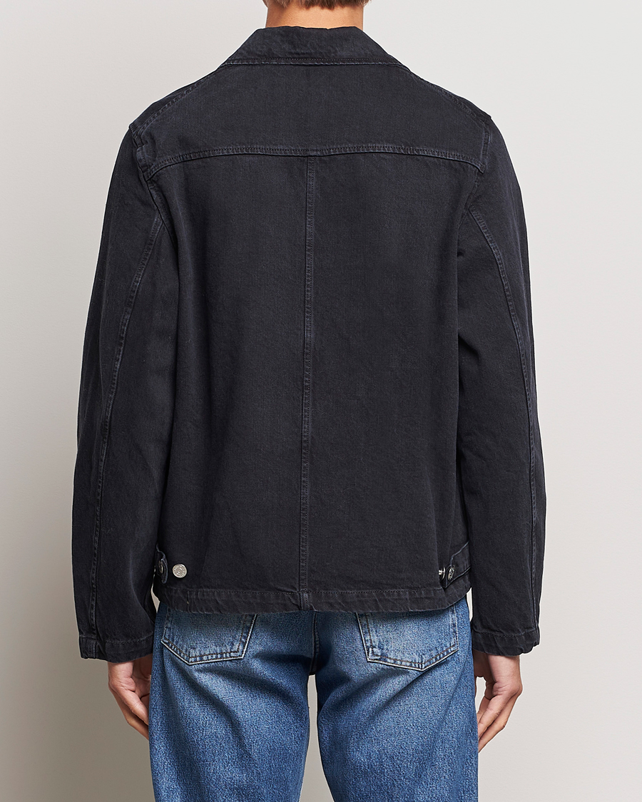 Herr | Jackor | Sunflower | Worker Denim Jacket Black