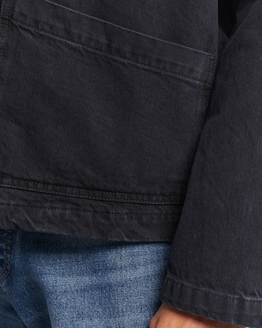 Herr | Jackor | Sunflower | Worker Denim Jacket Black