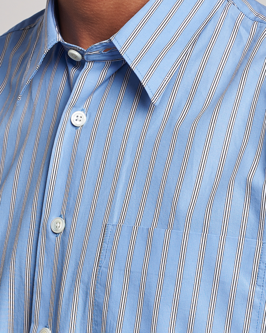 Herr | Skjortor | Sunflower | Ace Poplin Casual Shirt Light Blue