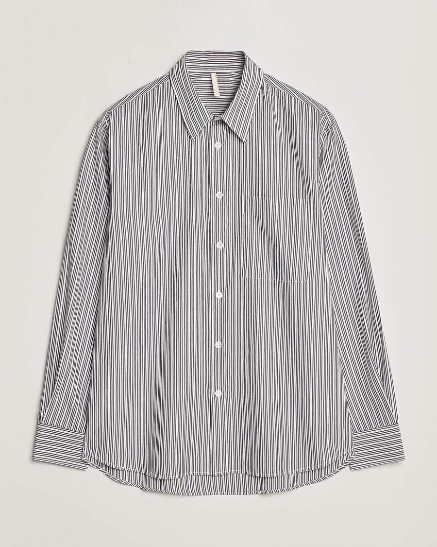 Herr | Skjortor | Sunflower | Ace Poplin Casual Shirt Off White