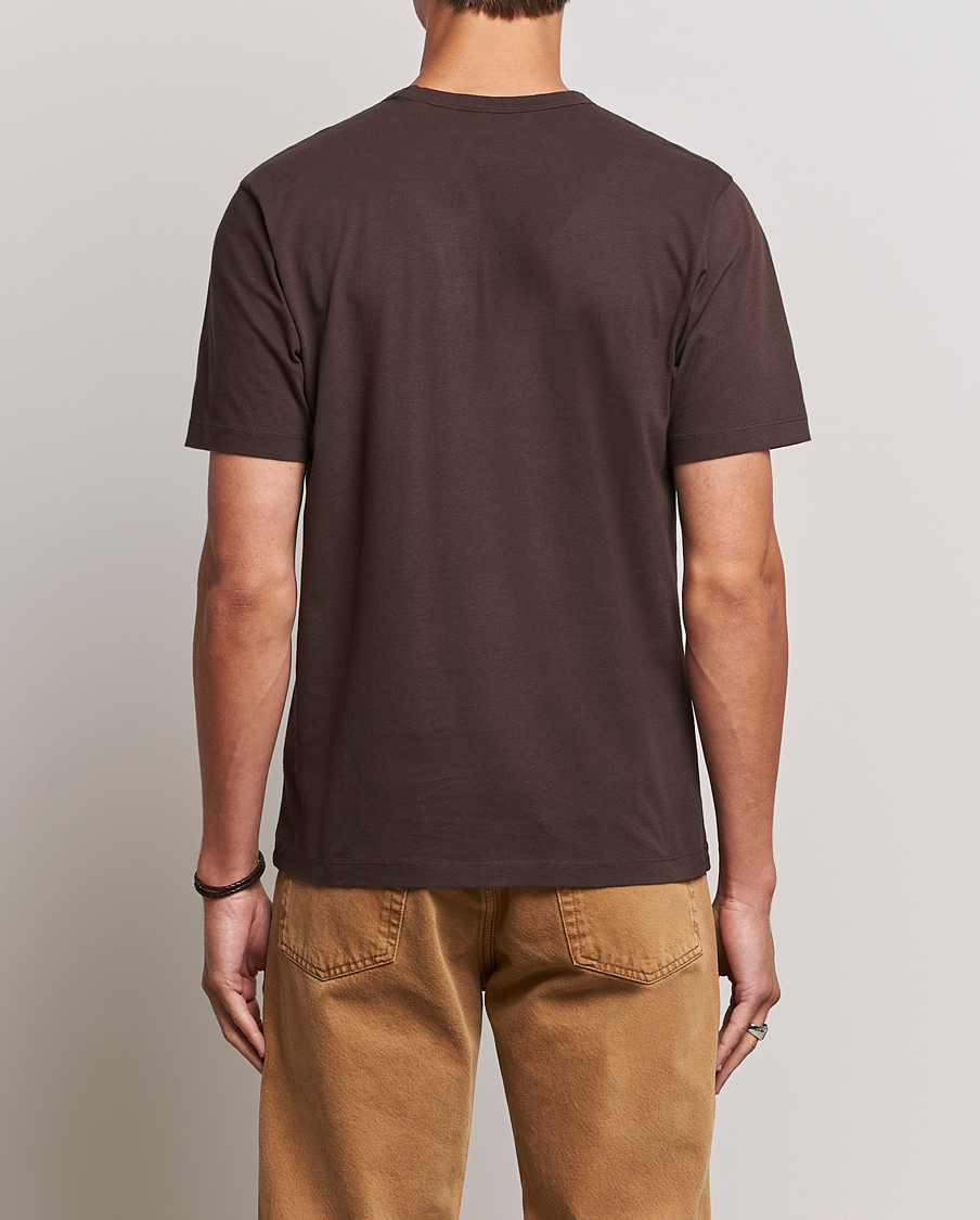Herr | T-Shirts | Sunflower | Day Tee Dark Brown